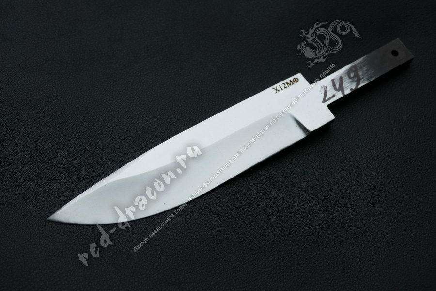 Клинок кованный для ножа Х12МФ "DAS 249"
