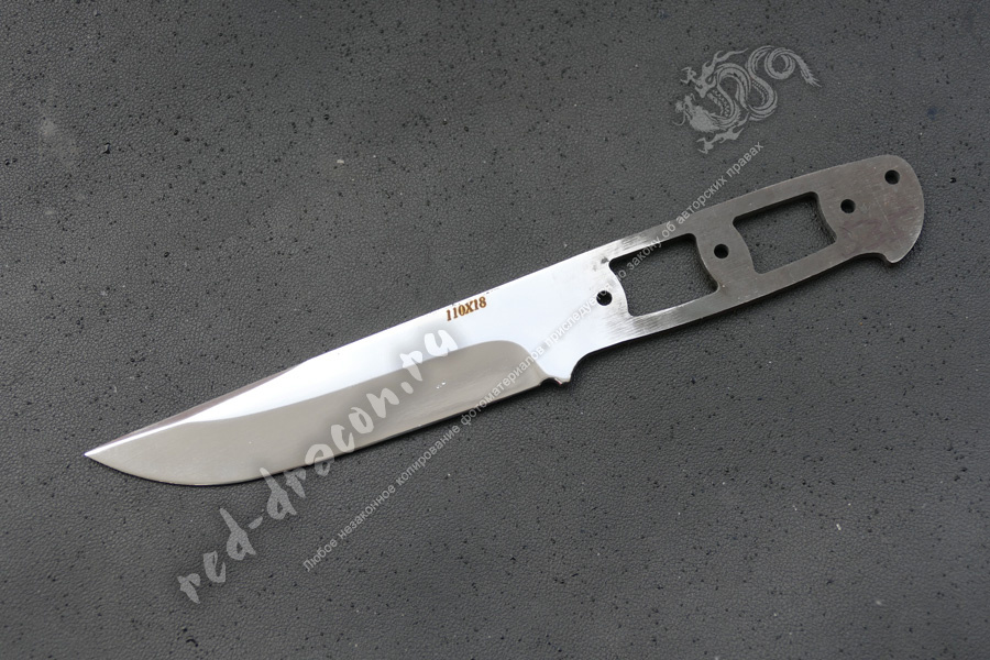 Клинок кованный для ножа 110х18 "DAS535"