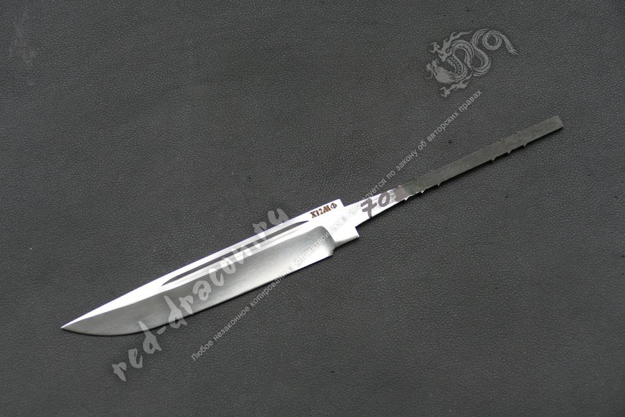 Клинок кованный для ножа Х12МФ "DAS708"