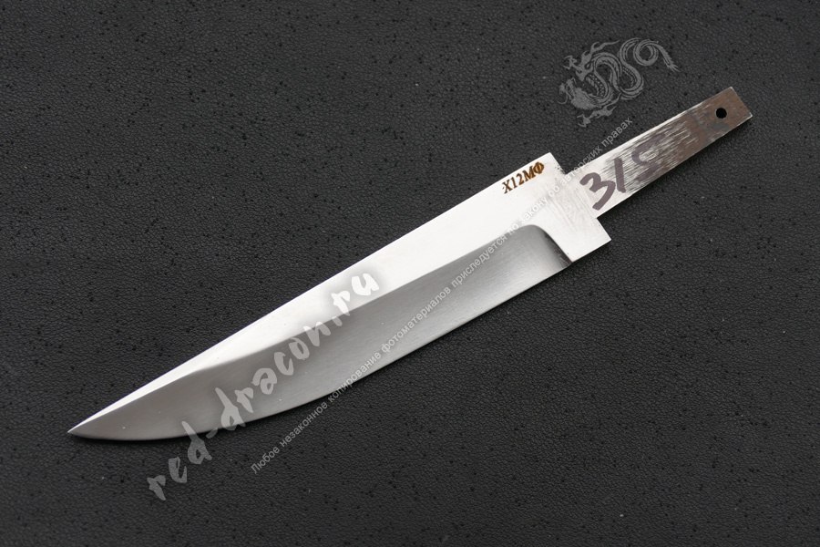 Клинок кованный для ножа Х12МФ "DAS315"