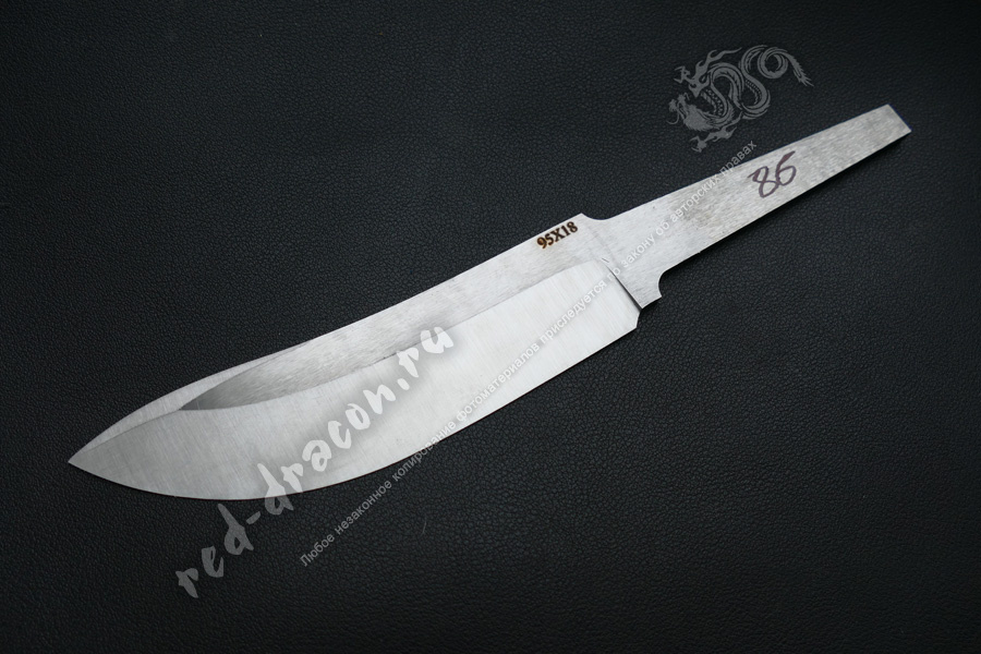 Клинок кованный для ножа 95х18"СПЕЦ-29"